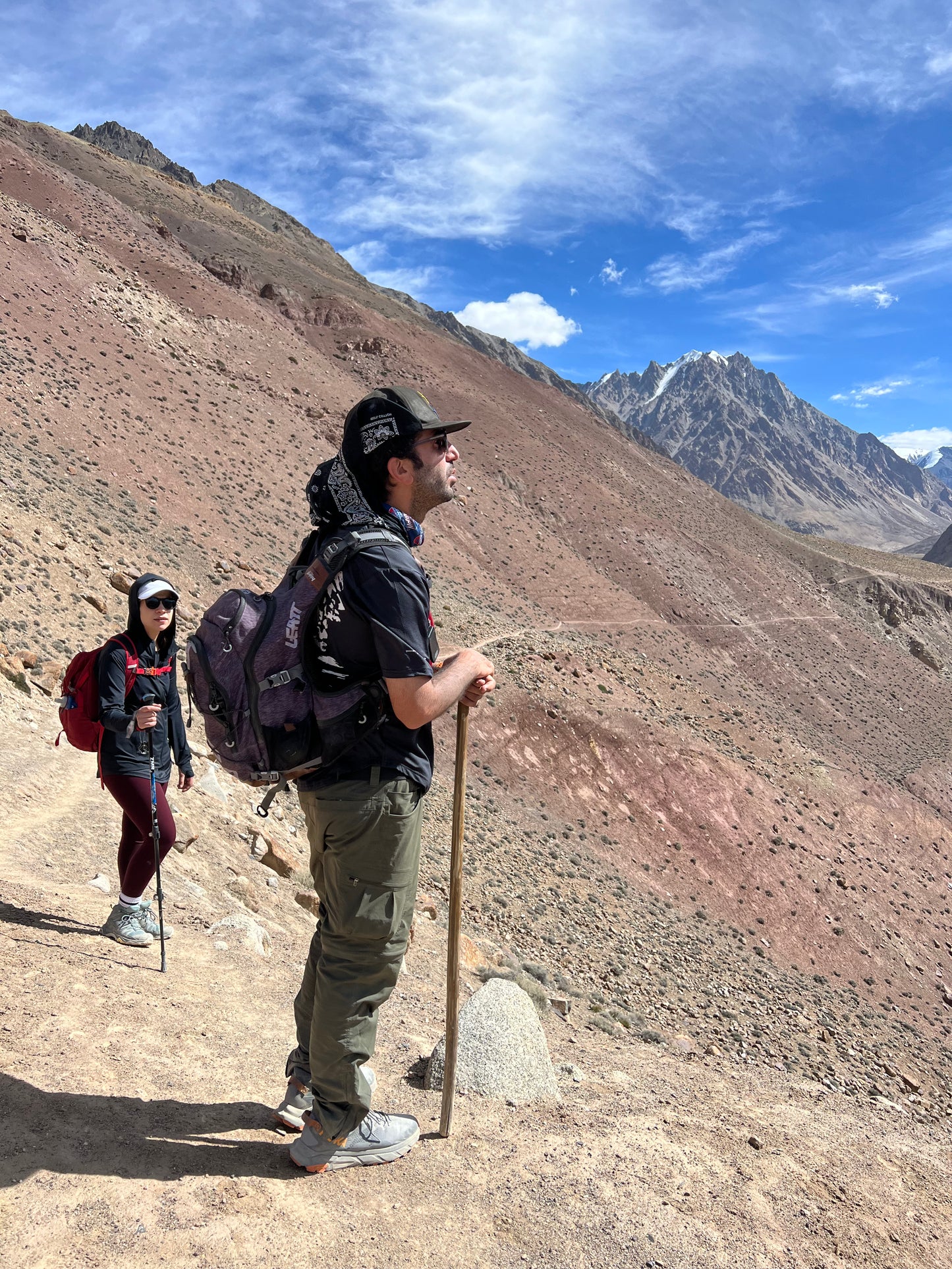 Shimshal Pass and Mingling Sar Summit