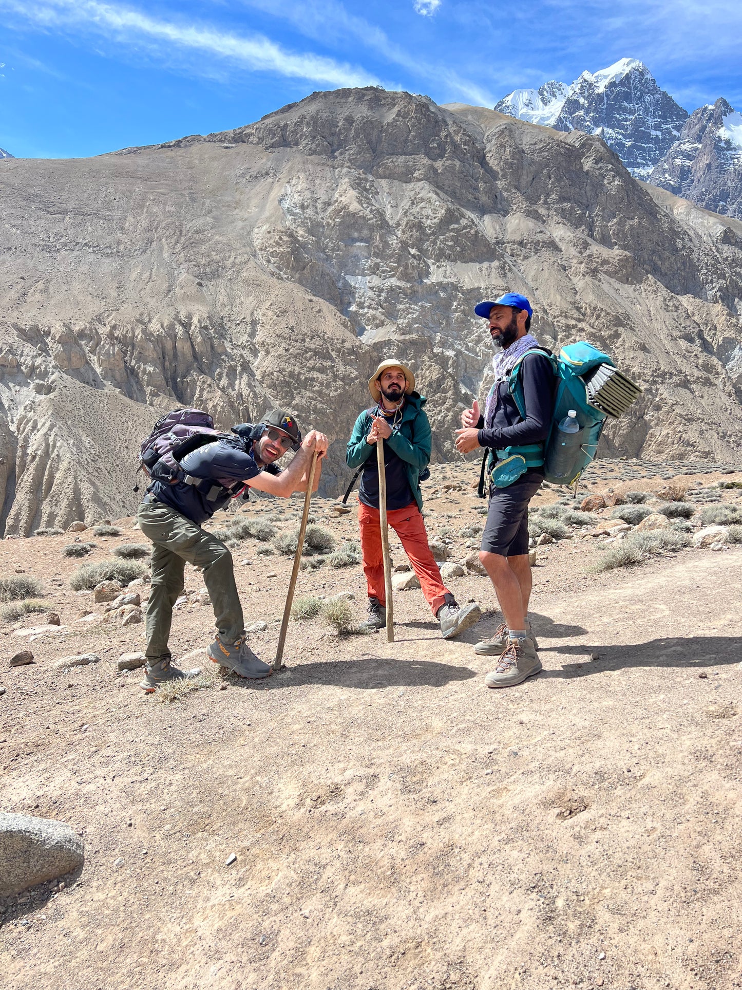 Shimshal Pass and Mingling Sar Summit