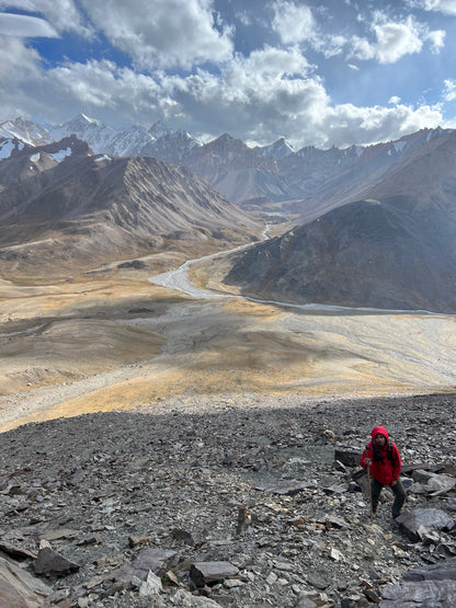 Shimshal Pass and Mingling Sar Summit