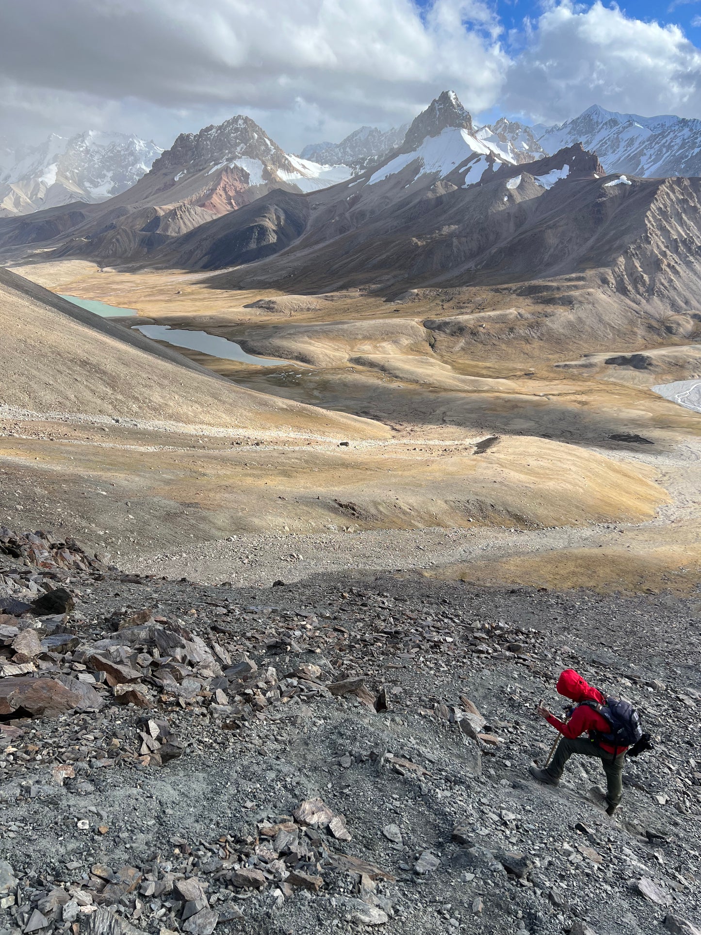 Shimshal Pass and Mingling Sar Summit