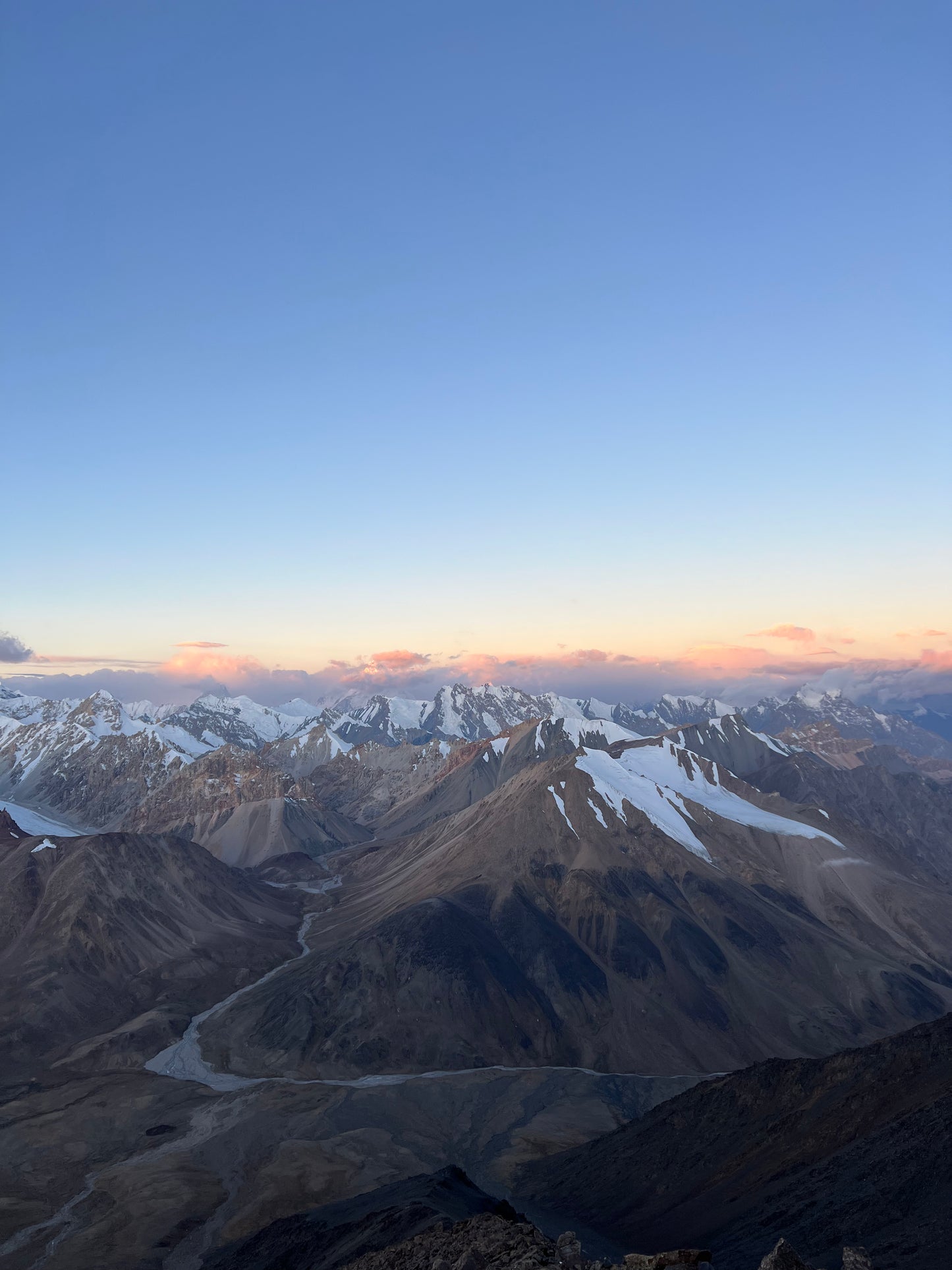 Shimshal Pass and Mingling Sar Summit