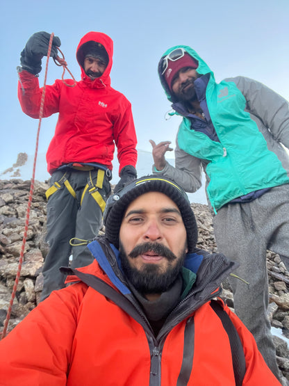 Shimshal Pass and Mingling Sar Summit