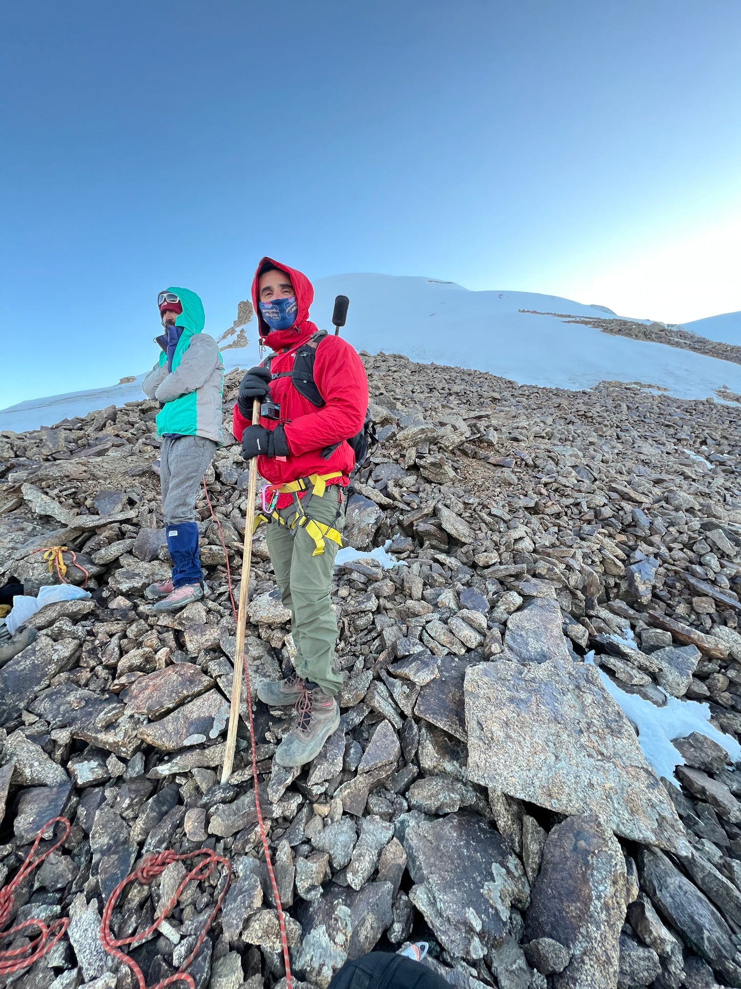 Shimshal Pass and Mingling Sar Summit