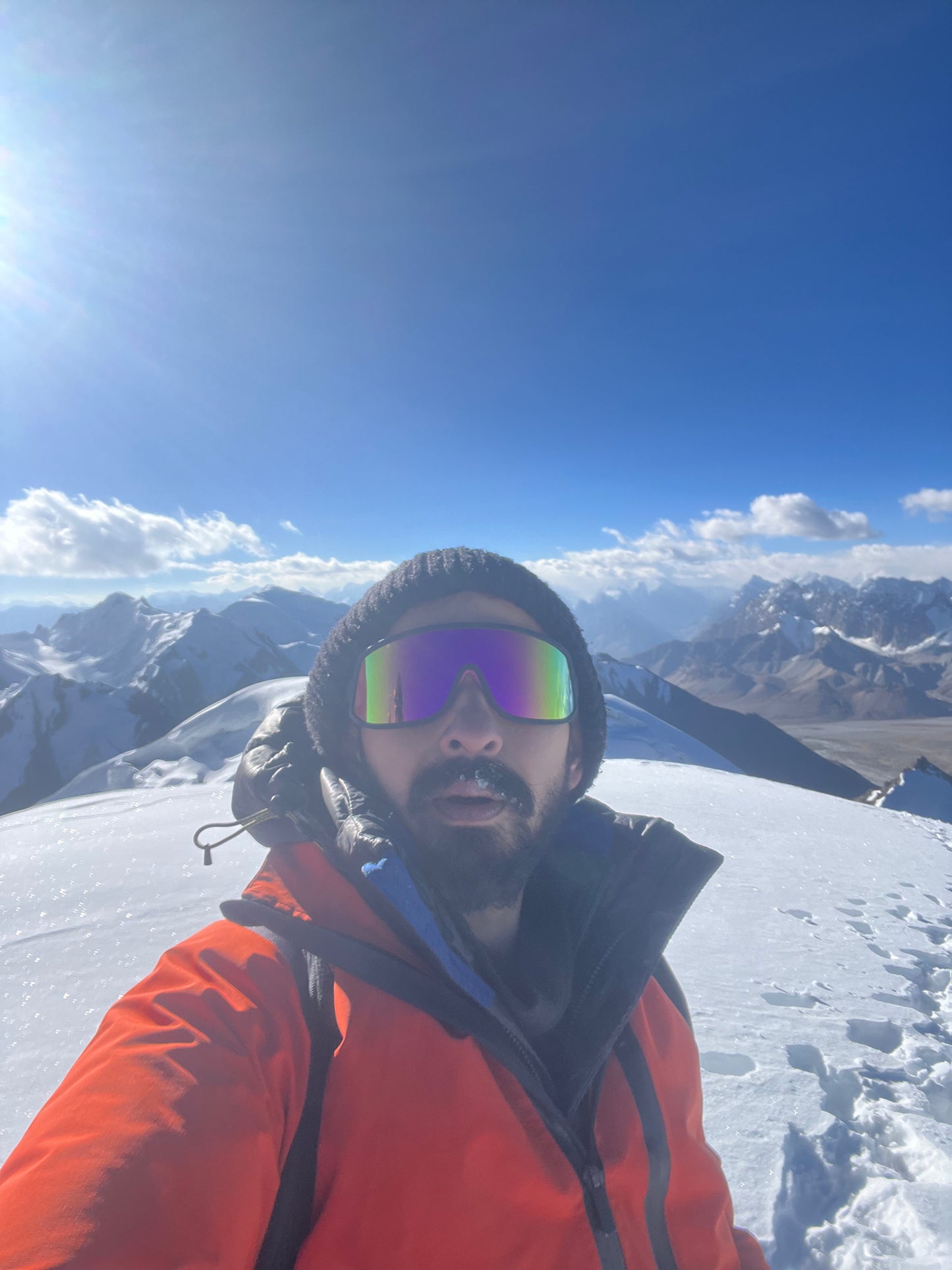 Shimshal Pass and Mingling Sar Summit