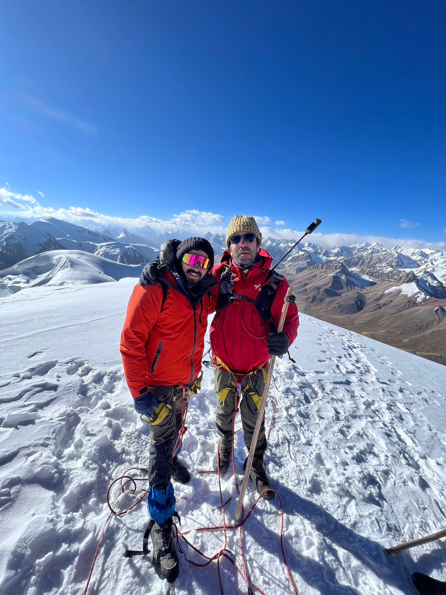 Shimshal Pass and Mingling Sar Summit