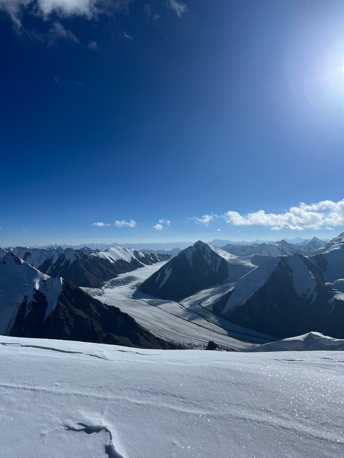 Shimshal Pass and Mingling Sar Summit