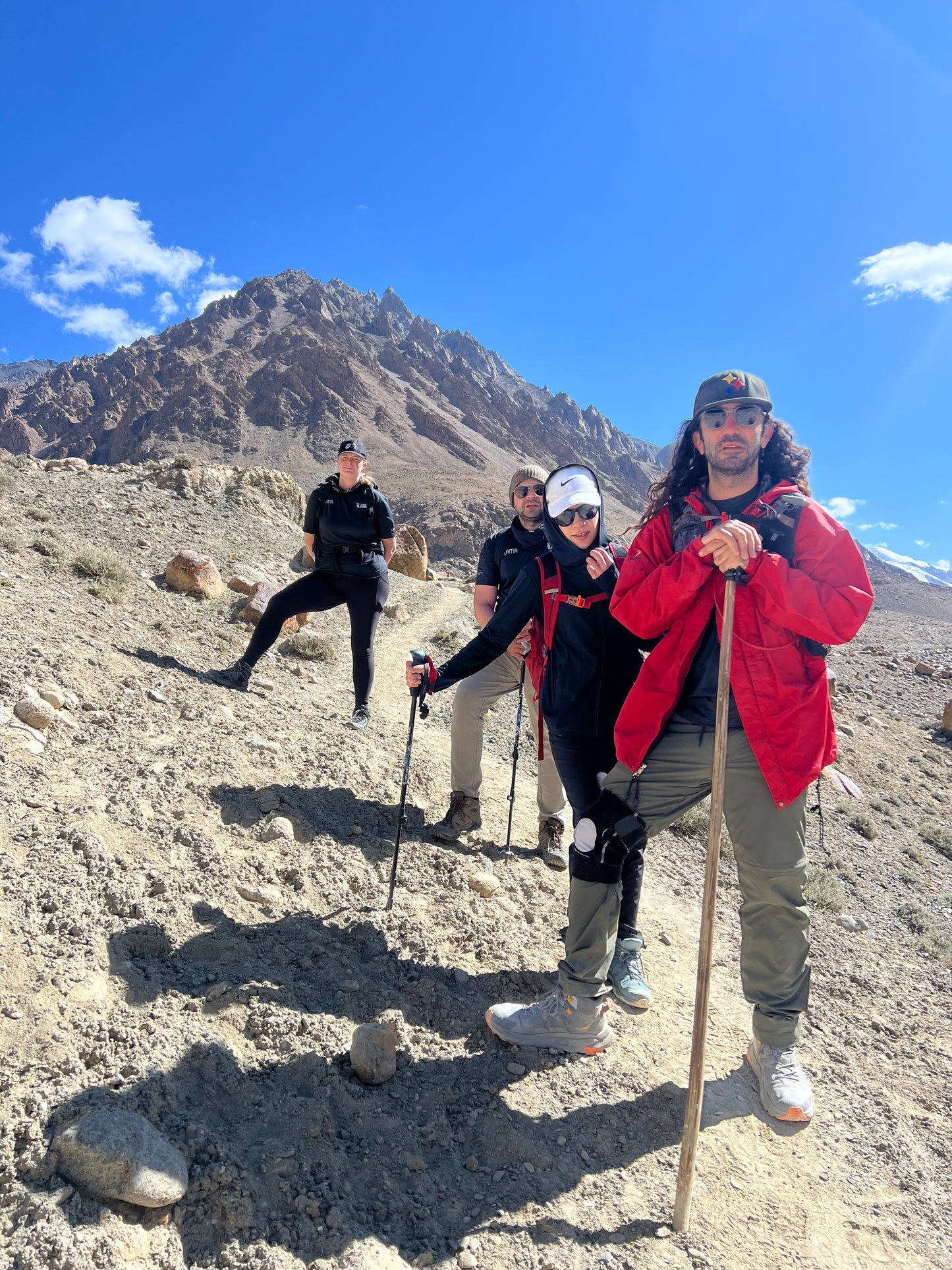 Shimshal Pass and Mingling Sar Summit